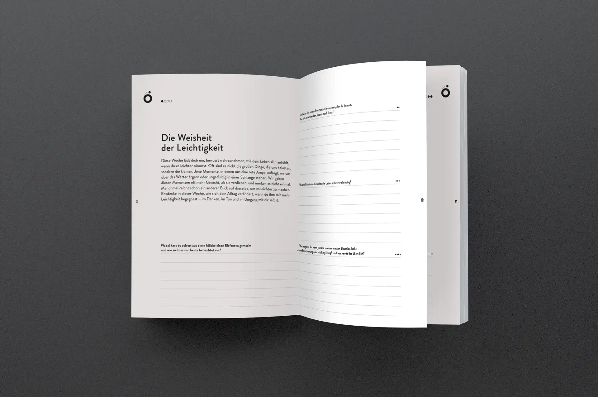 Einblick in das das einpunkt-Tagebuch - Systemisches Tagebuch - Bild 4